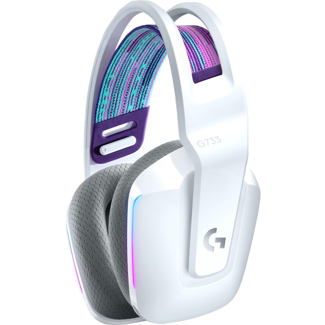 Casque Logitech G733 LIGHTSPEED Wireless RGB Gaming White (981-000883/981-000886) - photo 2