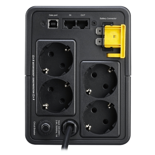 UPS APC BX750MI-GR Back-UPS 750VA 410W - photo 4