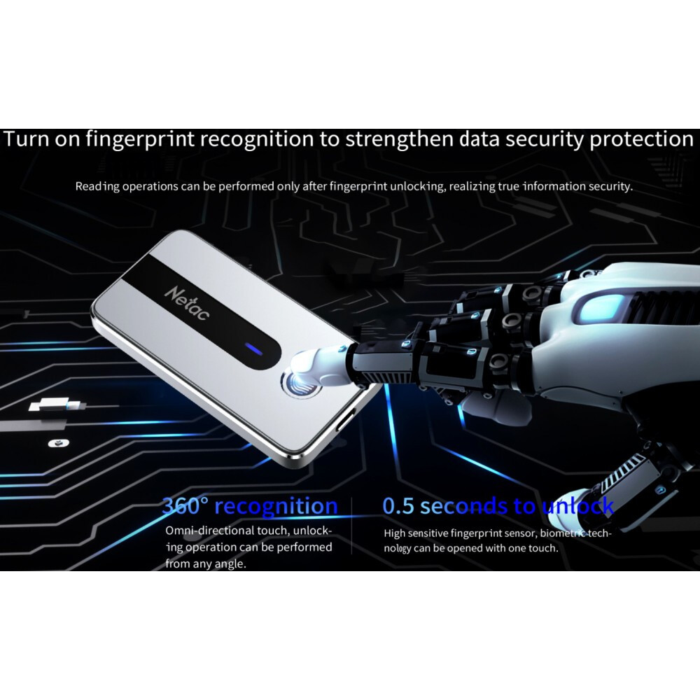 Disque dur externe 250Gb Netac Z11 (NT01Z11-250G-32SL) - photo 6