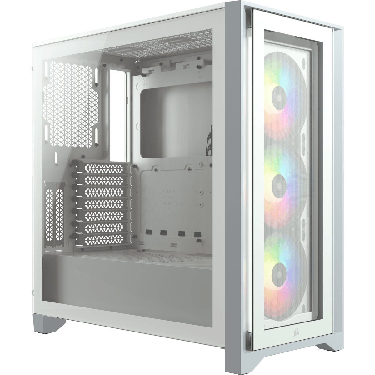 Boîtier Corsair iCUE 4000X RGB White (CC-9011205-WW)