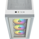 Boîtier Corsair iCUE 4000X RGB White (CC-9011205-WW)