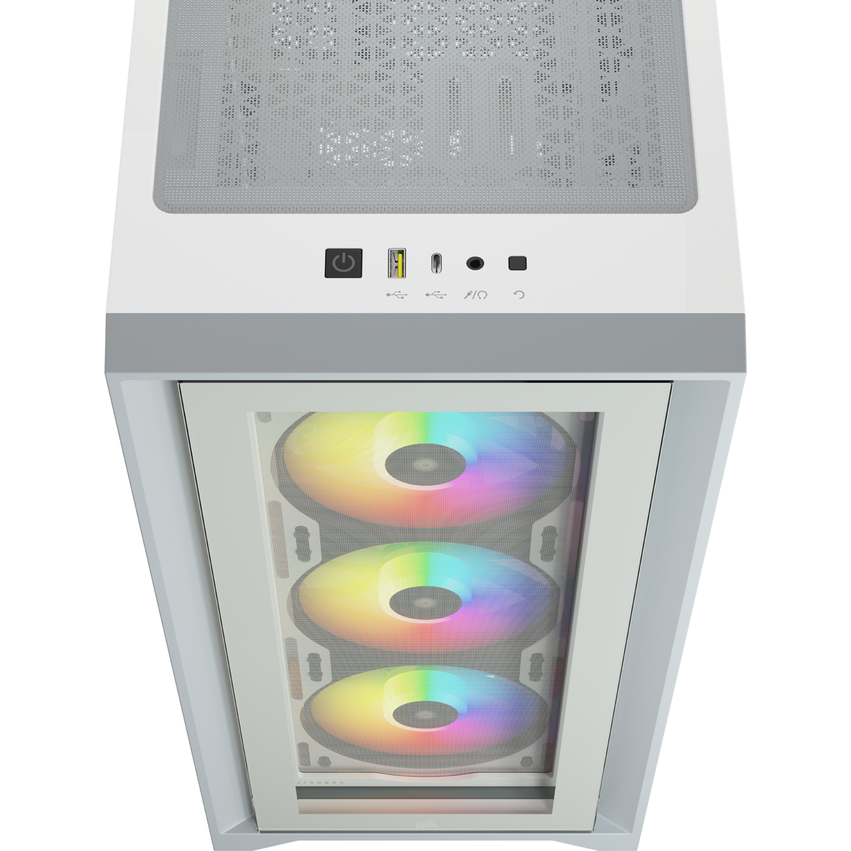 Boîtier Corsair iCUE 4000X RGB White (CC-9011205-WW) - photo 5