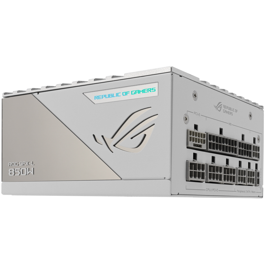 Alimentation électrique 850W ASUS ROG LOKI Platinum White (ROG-LOKI-850P-WHITE-SFXL-GAMING) - 90YE00N2-B0NA00 - photo 2