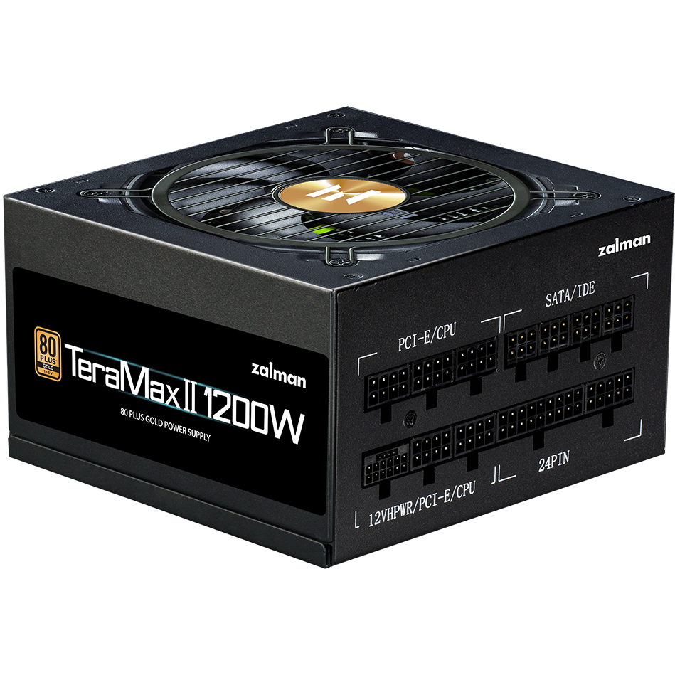 Alimentation électrique 1200W Zalman TeraMax II Black (ZM1200-TMX2)