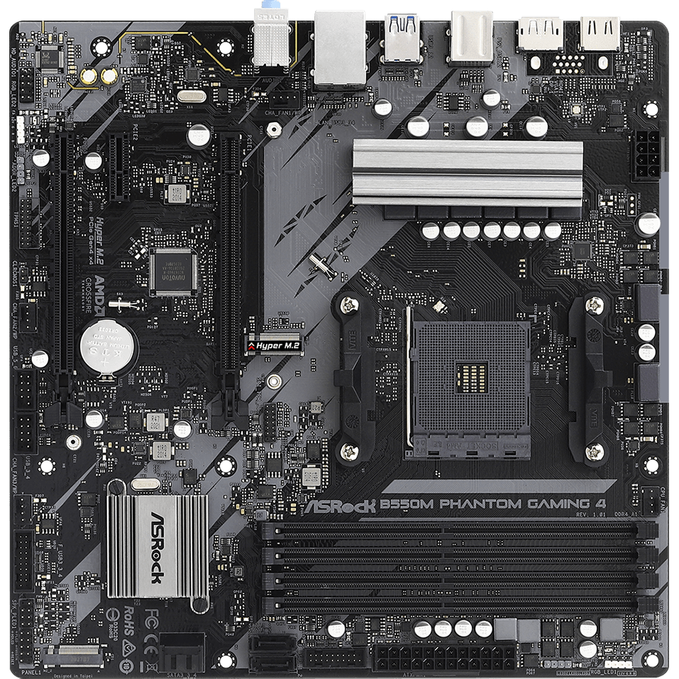 Carte mère ASRock B550M Phantom Gaming 4