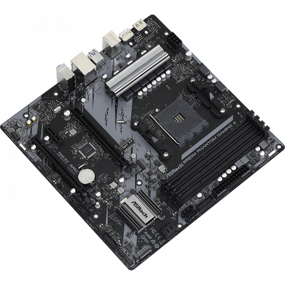 Carte mère ASRock B550M Phantom Gaming 4 - photo 2