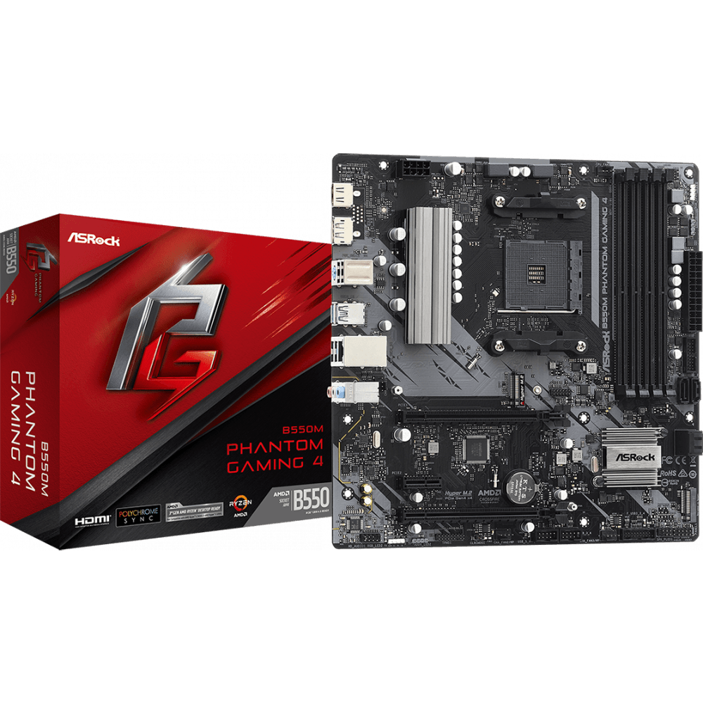 Carte mère ASRock B550M Phantom Gaming 4 - photo 4