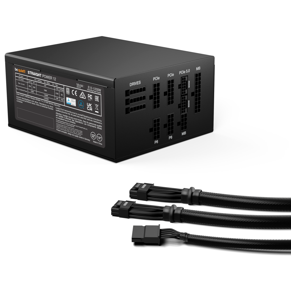 Alimentation électrique 1200W Be Quiet Straight Power 12 - BN339 - photo 2