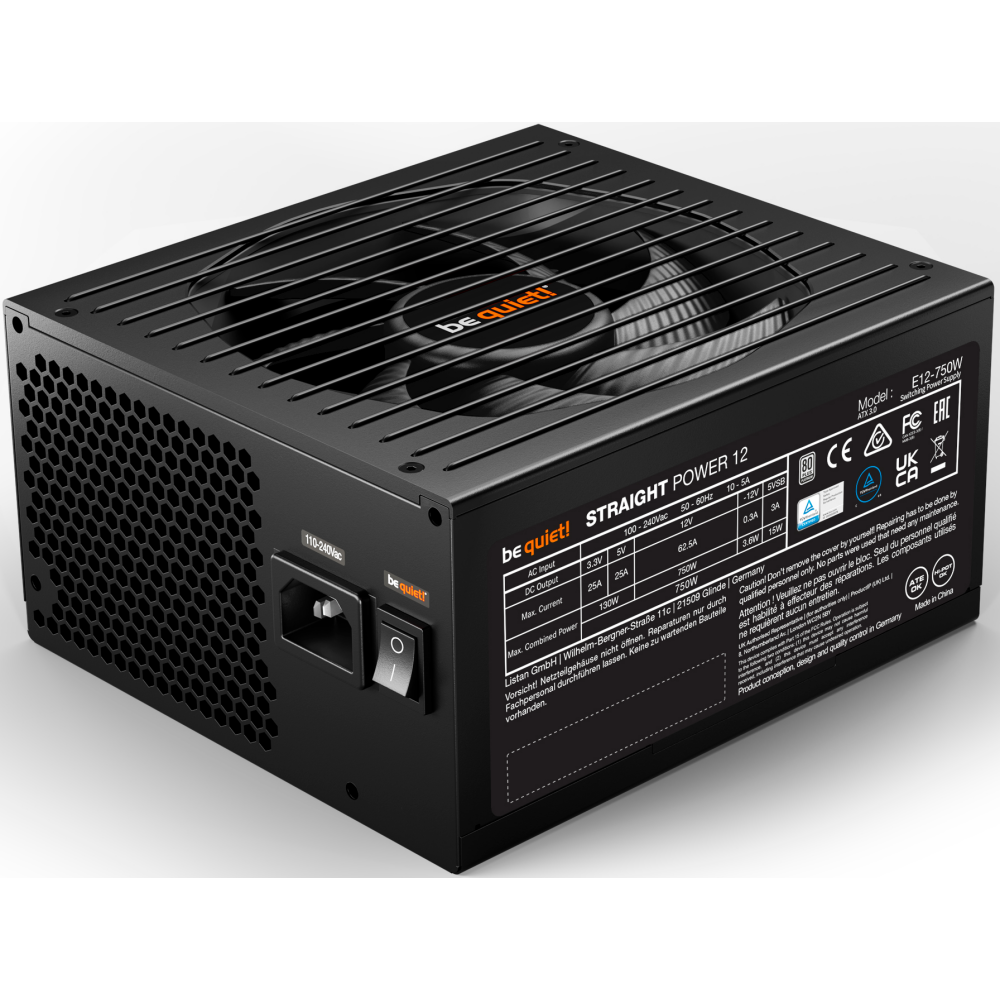 Alimentation électrique 750W Be Quiet Straight Power 12 - BN336 - photo 3