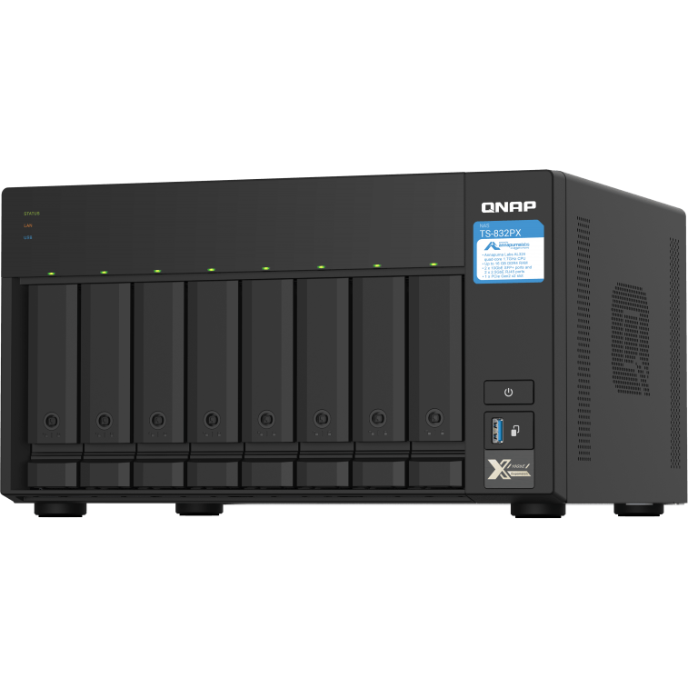 Stockage en réseau (NAS) QNAP TS-832PX-4G