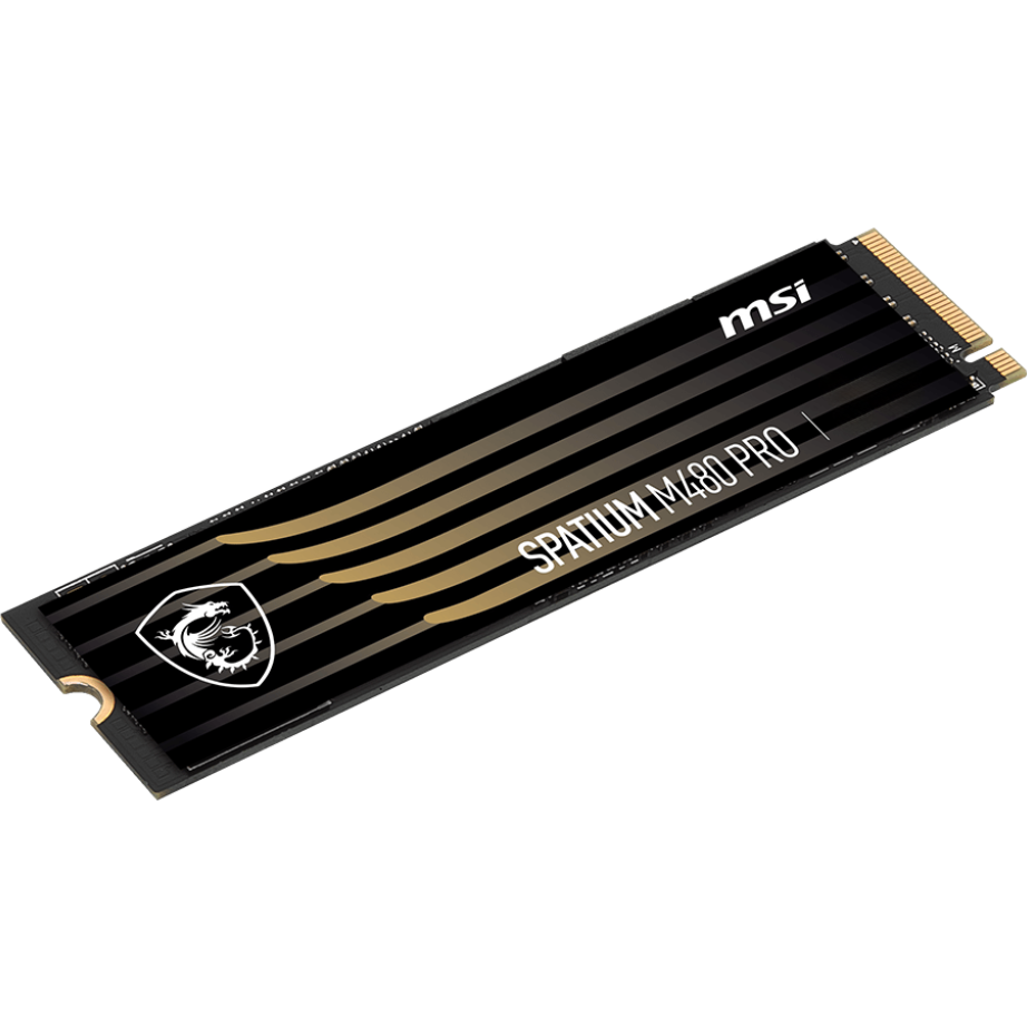 SSD interne 2TB MSI SPATIUM M480 PRO (SPATIUM M480 PRO PCIe 4.0 NVMe M.2 2TB) - S78-440Q600-P83 - photo 4