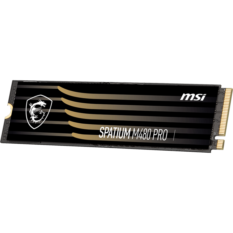 SSD interne 1TB MSI SPATIUM M480 PRO (SPATIUM M480 PRO PCIe 4.0 NVMe M.2 1TB) - S78-440L1G0-P83 - photo 3