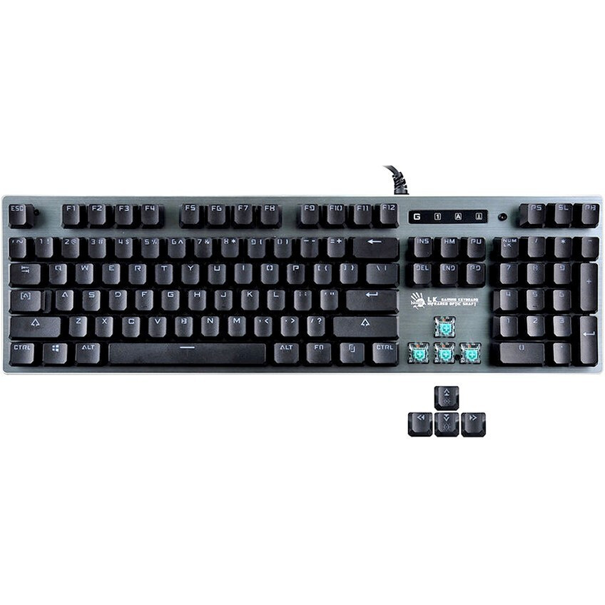 Tastatūra A4Tech Bloody B765 Grey - foto 4