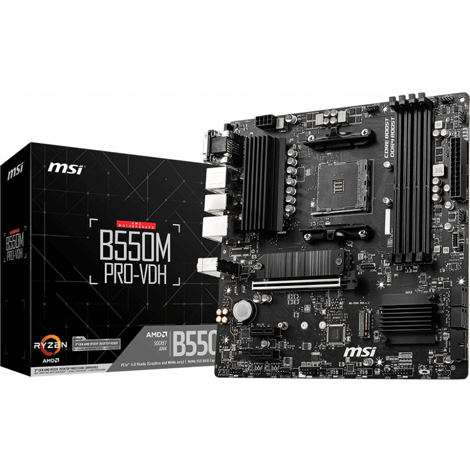 Carte mère MSI B550M PRO-VDH - photo 4