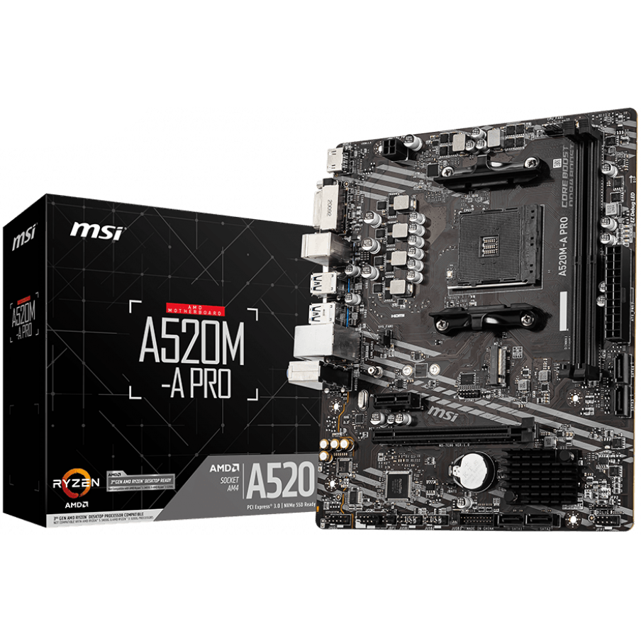 Carte mère MSI A520M-A PRO - photo 4
