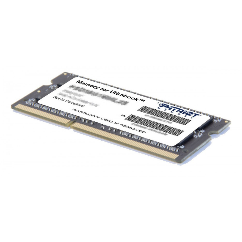 Operatīvā atmiņa 8Gb DDR-III 1600MHz Patriot Low Voltage SO-DIMM (PSD38G1600L2S) - foto 3