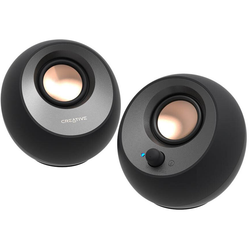 enceintes Creative Pebble V3 Black - 51MF1700AA000