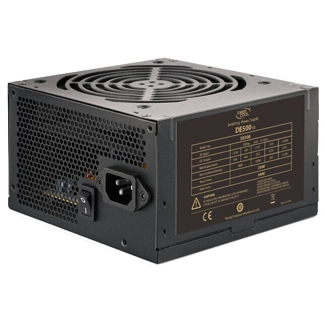 Barošanas bloks 500W DeepCool DE500 V2 - DP-DE500US-PH