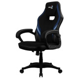 Spēļu krēsls AeroCool AERO 2 Alpha Black/Blue (4718009154704)
