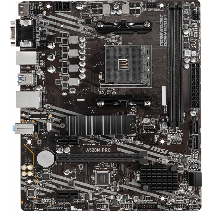 Carte mère MSI A520M PRO