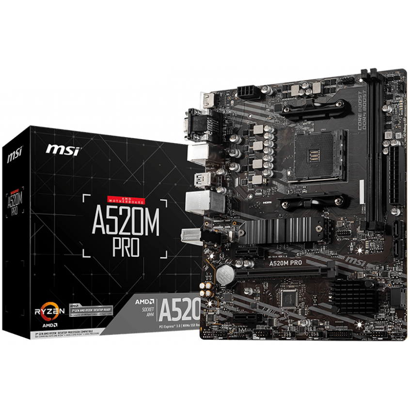 Carte mère MSI A520M PRO - photo 4