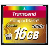 Carte mémoire 16Gb Compact Flash Transcend 1000x (TS16GCF1000)