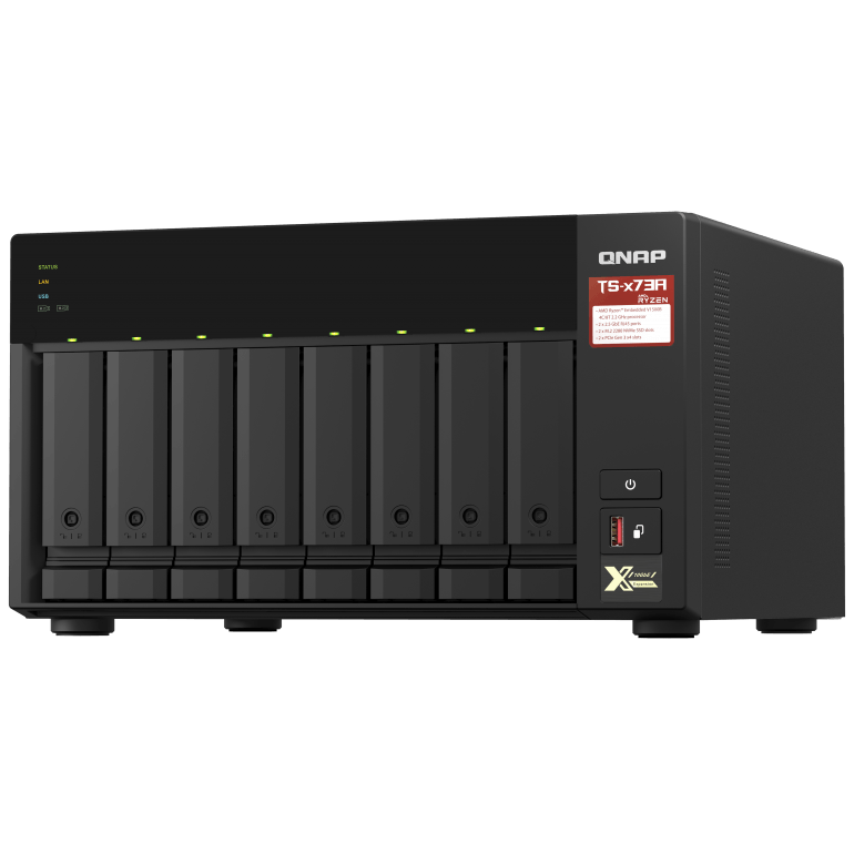 Stockage en réseau (NAS) QNAP TS-873A-8G