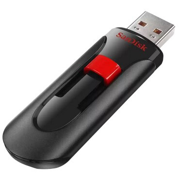 clé USB flash 64GB SanDisk Cruzer Glide (SDCZ60-064G-B35)
