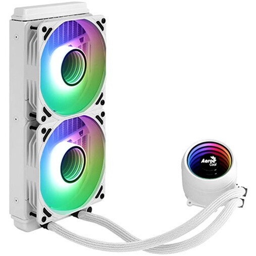 système de refroidissement liquide AeroCool Mirage L240 White - EN59150