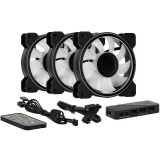 Ventilateur de boîtier AeroCool Mirage 12 ARGB Pro (3 pcs) (EN55978)
