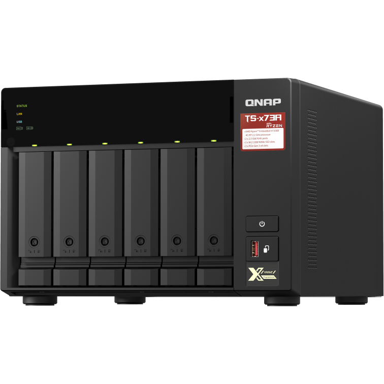 Stockage en réseau (NAS) QNAP TS-673A-8G