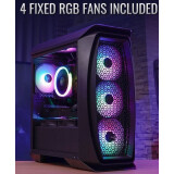 Boîtier AeroCool Aero One Mini Frost Black (Frost-G-BK-v1) (EN52380)