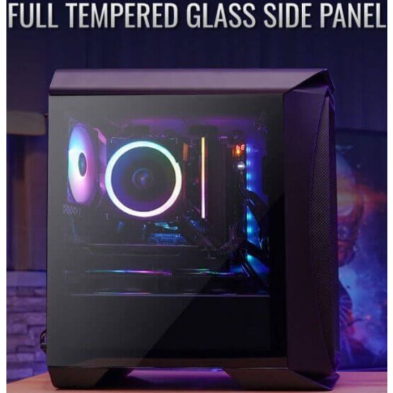 Boîtier AeroCool Aero One Mini Frost Black (Frost-G-BK-v1) - EN52380 - photo 6