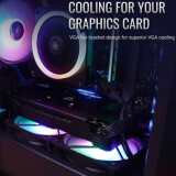 Boîtier AeroCool Aero One Mini Frost Black (Frost-G-BK-v1) (EN52380)