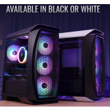 Boîtier AeroCool Aero One Mini Frost Black (Frost-G-BK-v1) (EN52380)
