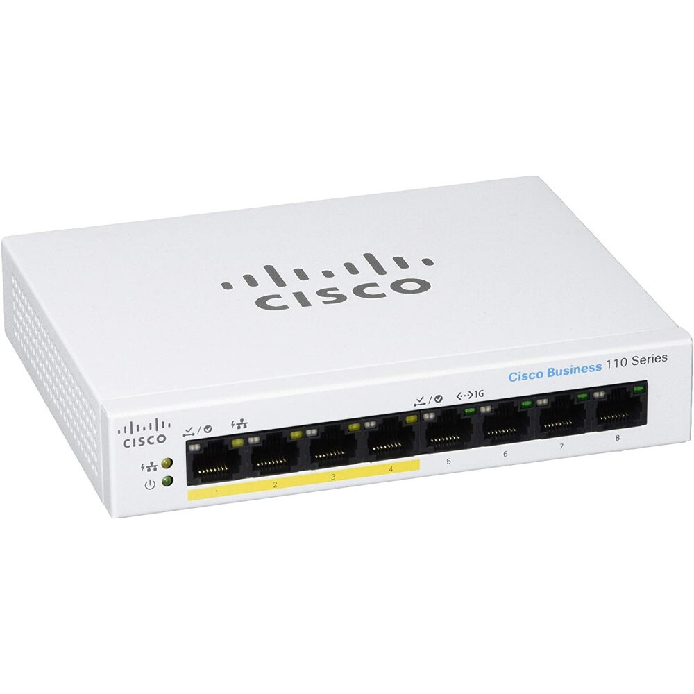 Commutateur (switch) Cisco CBS110-8PP-D-EU