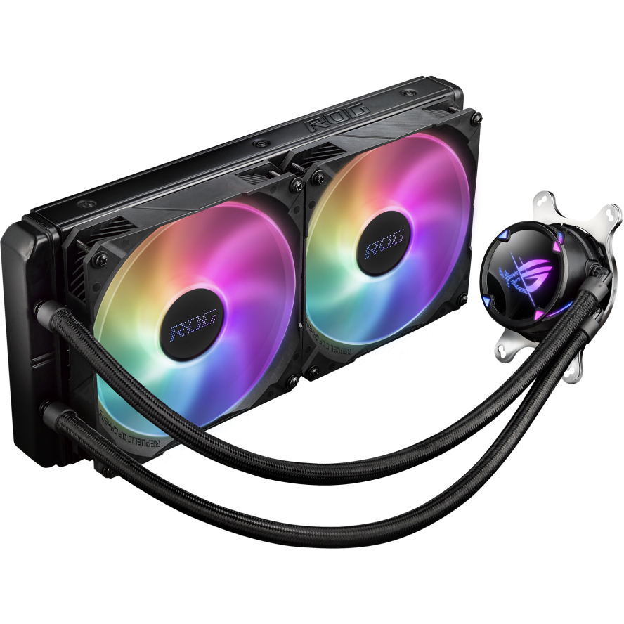 Système de refroidissement liquide ASUS ROG STRIX LC II 280 ARGB - 90RC00C1-M0UAY0 - photo 2