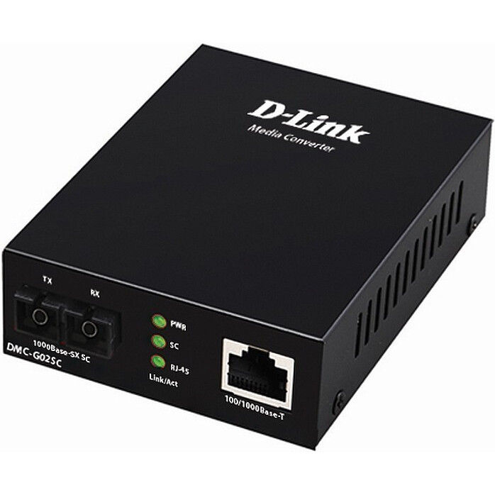 Médiaconvertisseur D-Link DMC-G02SC - DMC-G02SC/E