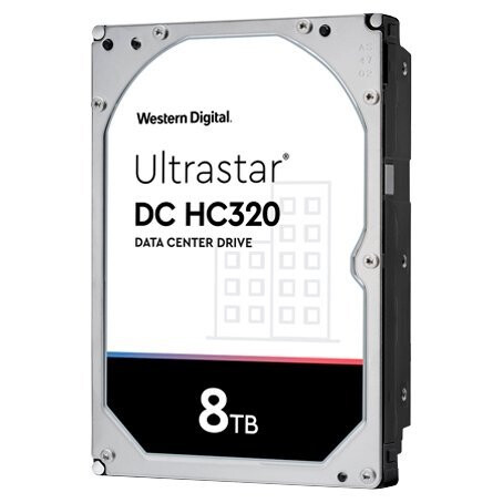 Cietais disks 8Tb SATA-III WD (HGST) Ultrastar DC HC320 (0B36404/0B36452) - HUS728T8TALE6L4