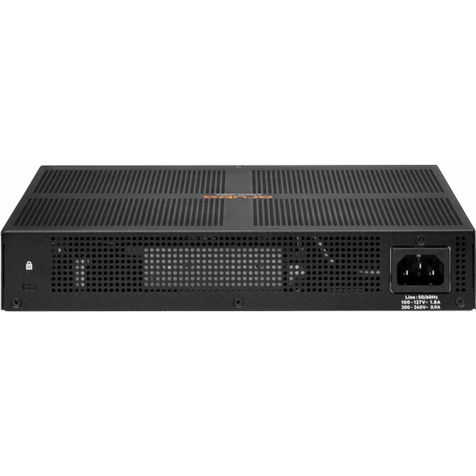 Commutateur (switch) HPE JL679A Aruba 6100 12G PoE 2G/2SFP+ 139W Switch - photo 2