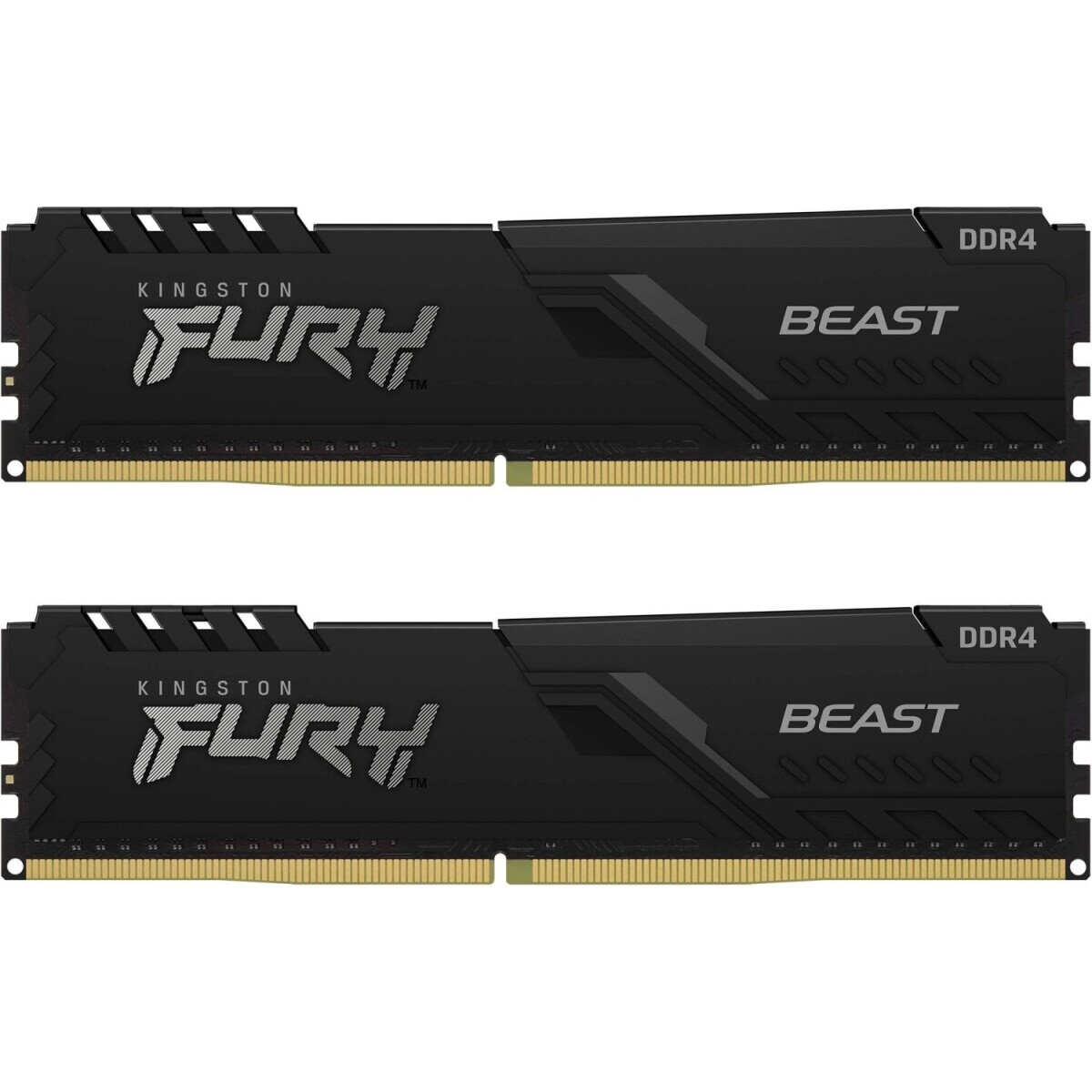 Mémoire vive 32GB DDR4 3200MHz Kingston Fury Beast (KF432C16BB1K2/32) (2x16GB KIT) - photo 2