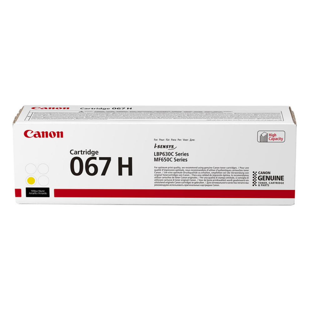 Cartouche Canon 067H Yellow - 5103C002