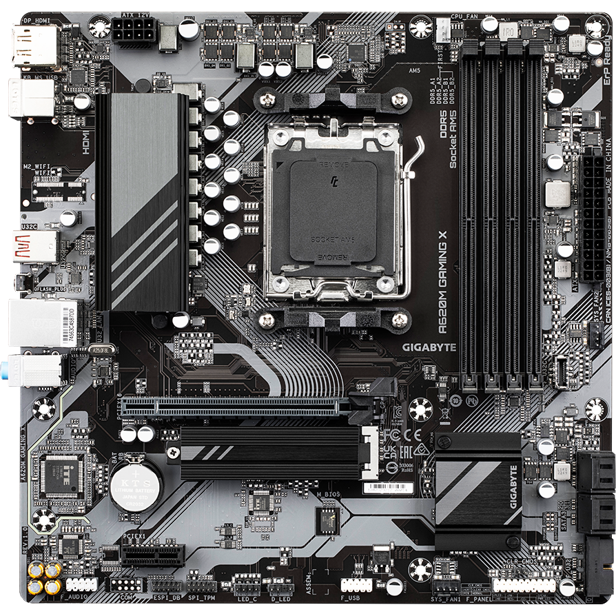 Carte mère Gigabyte A620M GAMING X