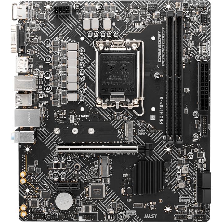 Carte mère MSI PRO H610M-G