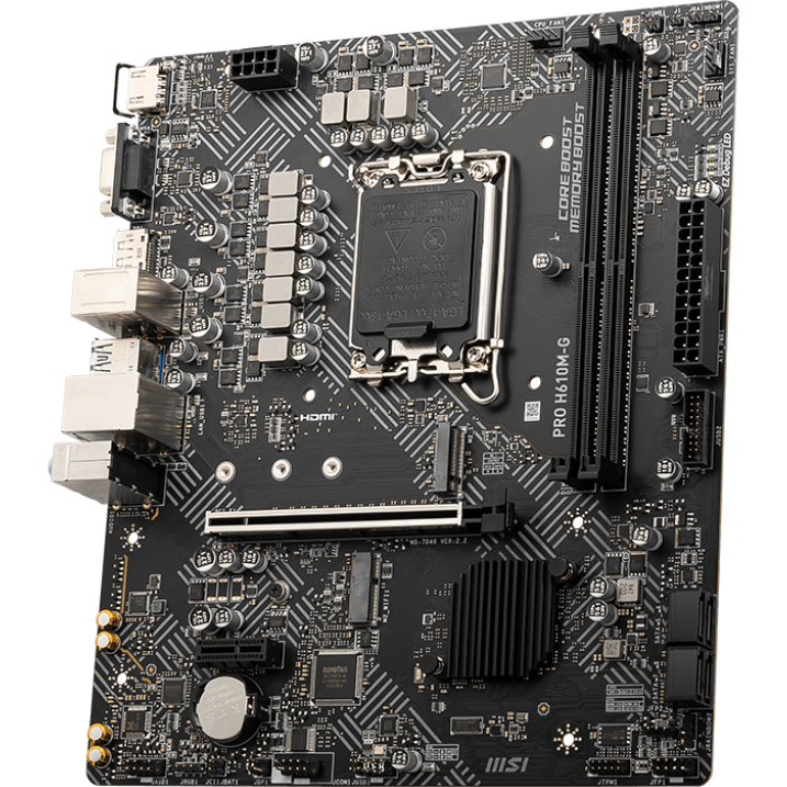 Carte mère MSI PRO H610M-G - photo 2