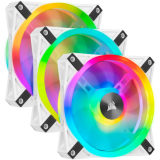Ventilateur de boîtier Corsair iCUE QL120 RGB White Triple Pack (CO-9050104-WW)