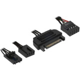Ventilateur de boîtier Corsair iCUE QL120 RGB White Triple Pack (CO-9050104-WW)