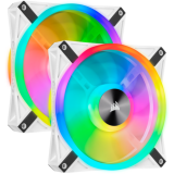Ventilateur de boîtier Corsair iCUE QL140 RGB White Dual Pack (CO-9050106-WW)