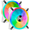 Ventilateur de boîtier Corsair iCUE QL140 RGB White Dual Pack (CO-9050106-WW)