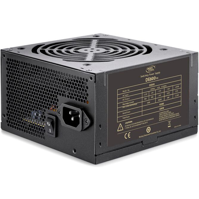 Barošanas bloks 600W DeepCool DE600 V2 - DP-DE600US-PH/798903 - foto 3